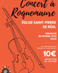 Concert à l&rsquo;Église de Réal