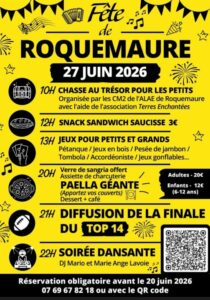 Roquemaure en fête le 27 juin 2026.