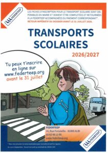 FEDERTEEP – Transport scolaire